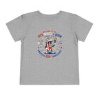 Toddler Tee - "Red, White & Boom" America's 250th Anniversary Patriotic Shirt