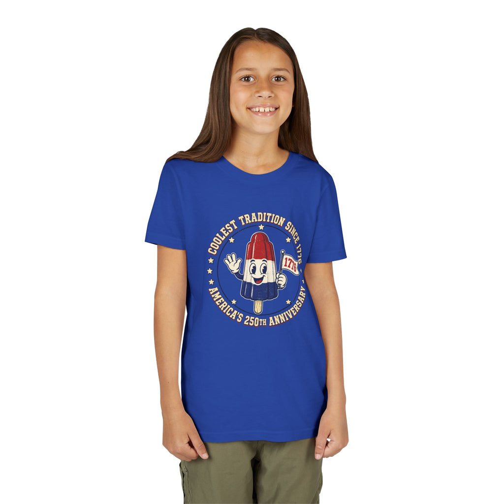 Youth Tee – 'Oldest Tradition Since 1776' Patriotic Popsicle Kids Shirt