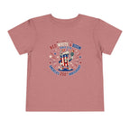 Toddler Tee - "Red, White & Boom" America's 250th Anniversary Patriotic Shirt