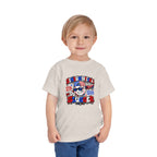Toddler Tee – Centennial Slugger 1776–2026 Patriotic Baseball Shirt