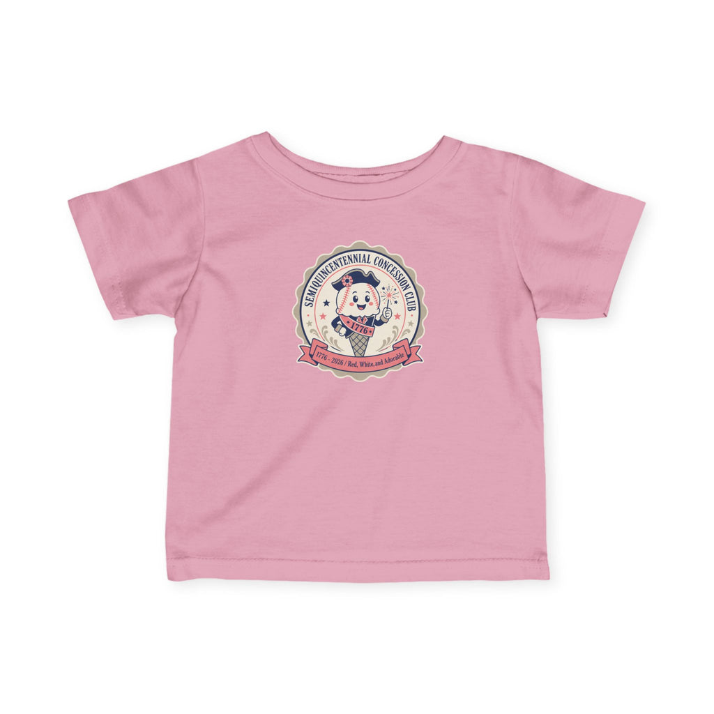 Infant Tee - Cute Vintage Semiquincentennial Concession Club Baby Shirt