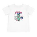 Liberty's Lineup Toddler Tee — Statue of Liberty 'Safe At Home' 1776 Patriotic Shirt