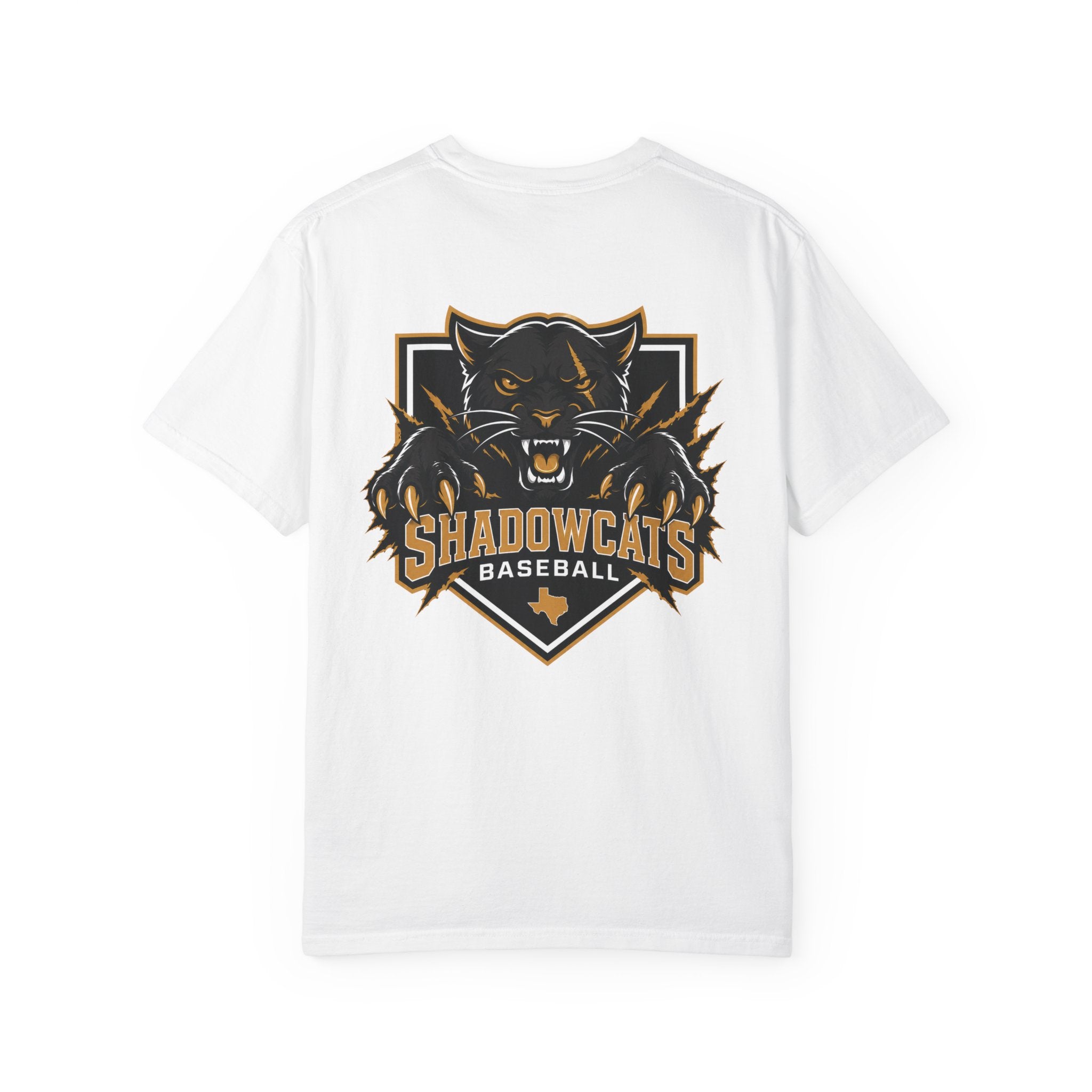 Shadowcats Baseball Tee — Panther Claw Logo T-Shirt