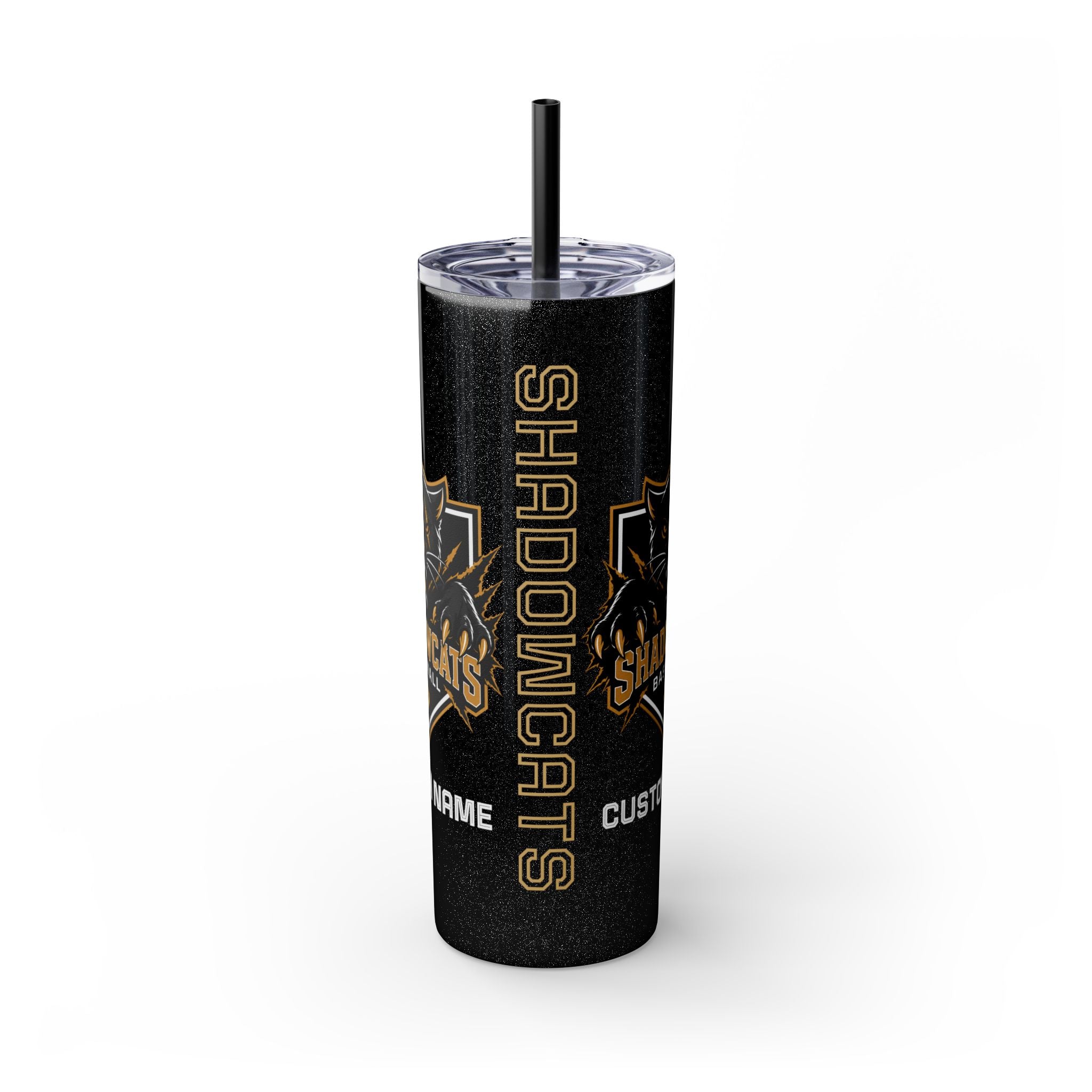 Shadowcats Baseball | 20oz Tumbler - Detail view tumbler - Shadowcats Baseball custom