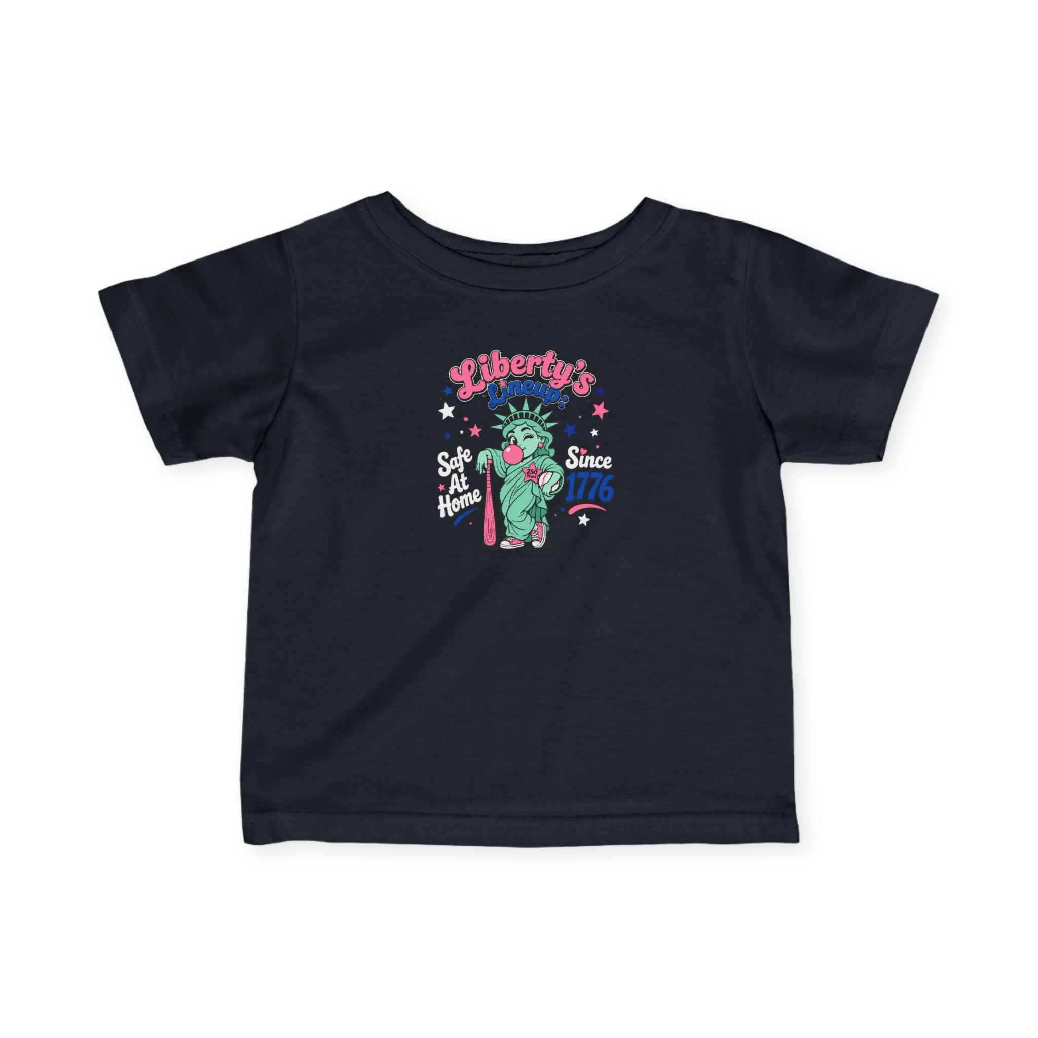 Infant Tee — Cute Statue of Liberty 1776 Baby Shirt