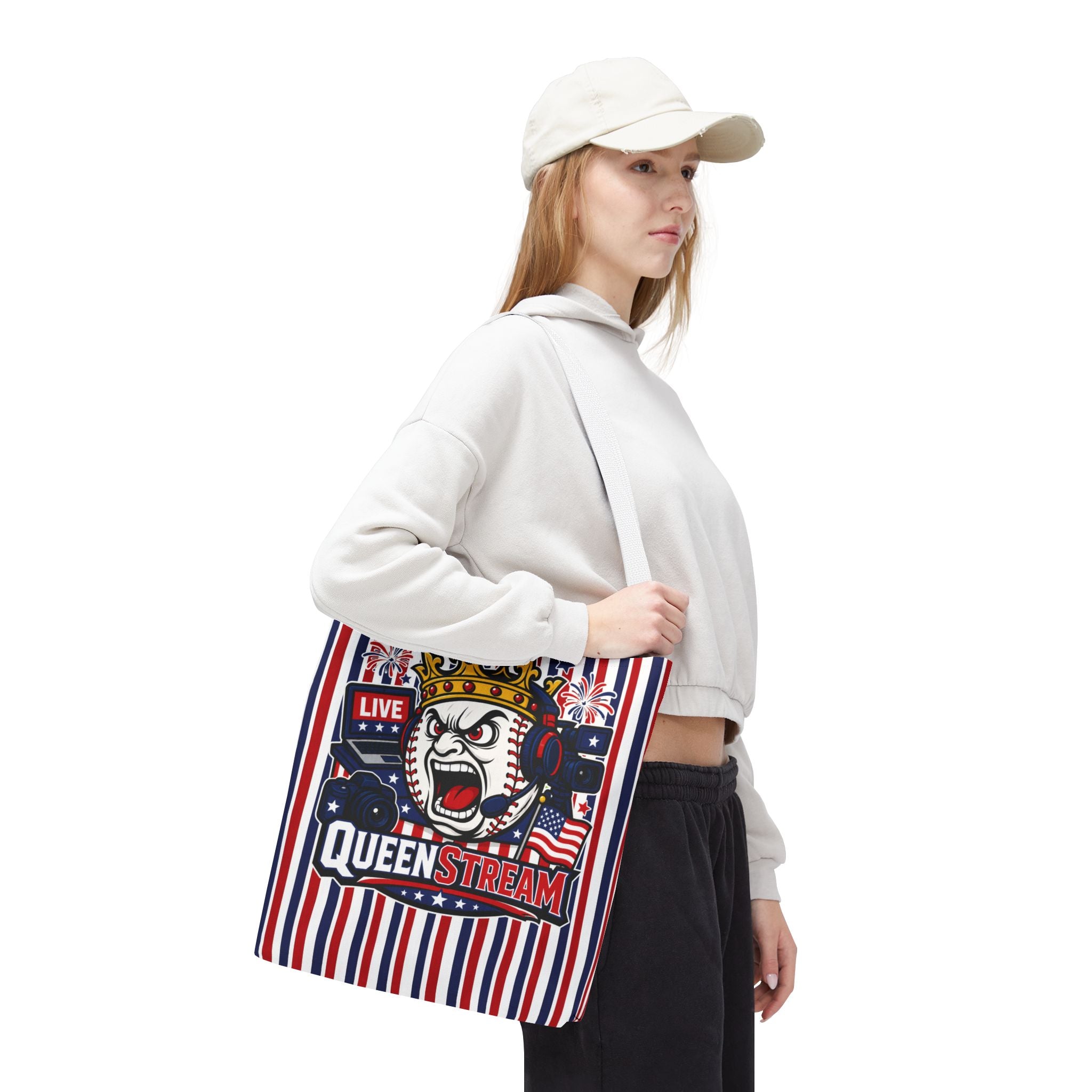QueenStream | Patriotic Tote
