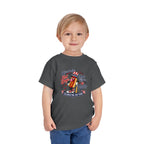 Patriotic 'Here for the Hot Dogs' Toddler Tee — 4th of July Kids Shirt