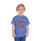 Patriotic 'Here for the Hot Dogs' Toddler Tee — 4th of July Kids Shirt
