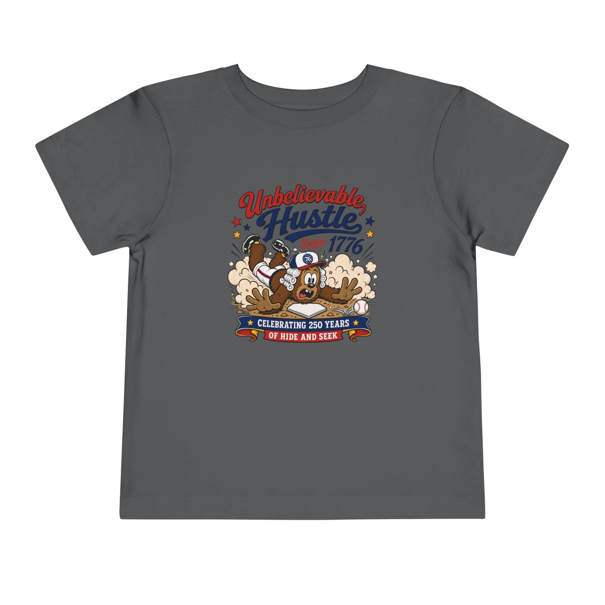 Unbelievable Hustle Since 1776 Toddler Tee — Patriotic Independence Day Kids Shirt