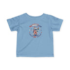 Infant Tee - "Red, White & Boom" 250th Anniversary Patriotic Baby Shirt