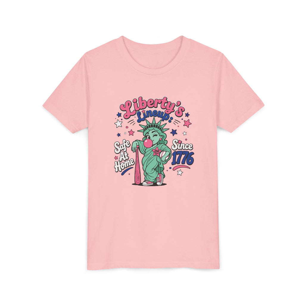Youth T-Shirt – Liberty’s Lineup: Statue of Liberty Kids Tee “Since 1776”