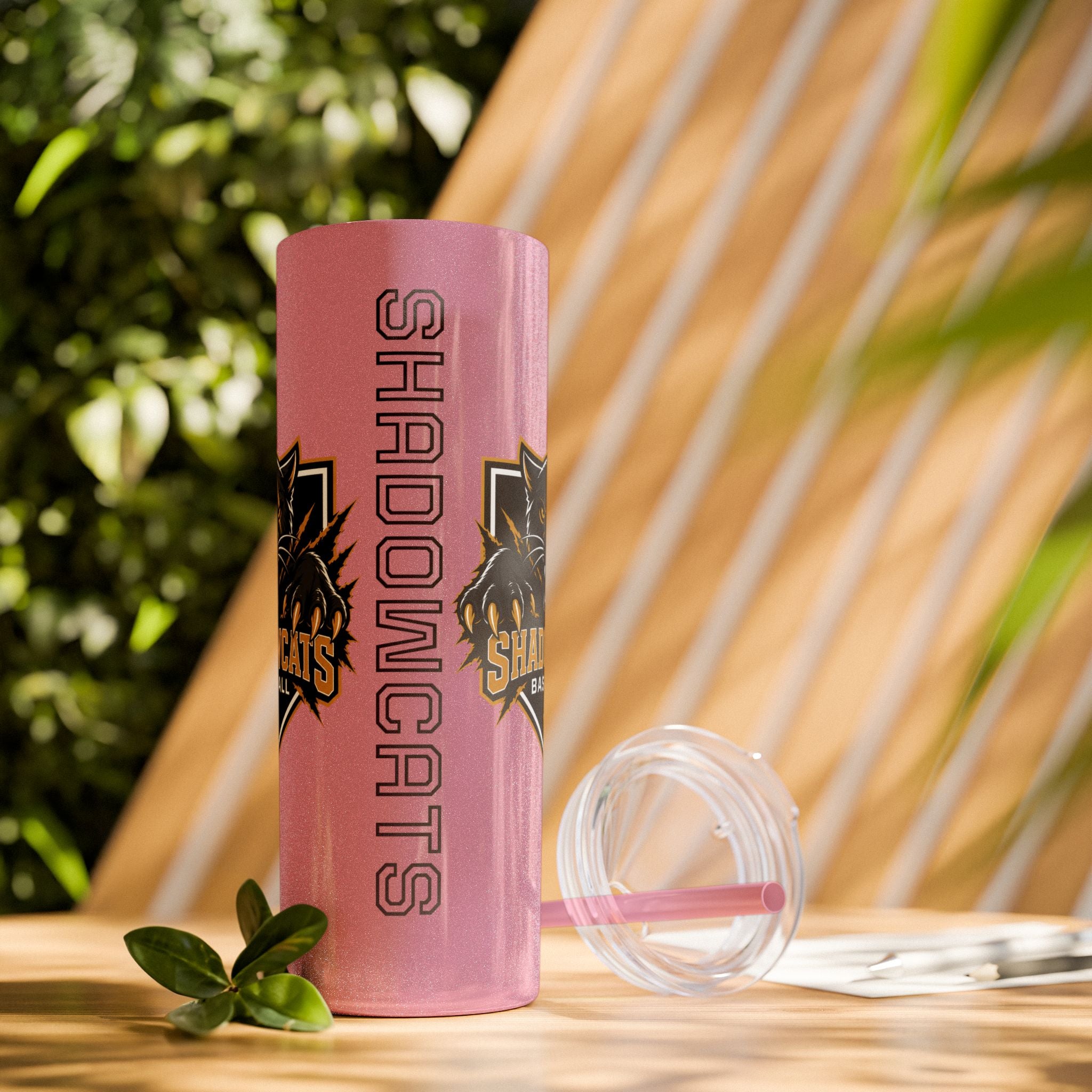 Skinny Tumbler — Shadowcats Baseball 20oz Insulated Tumbler with Straw