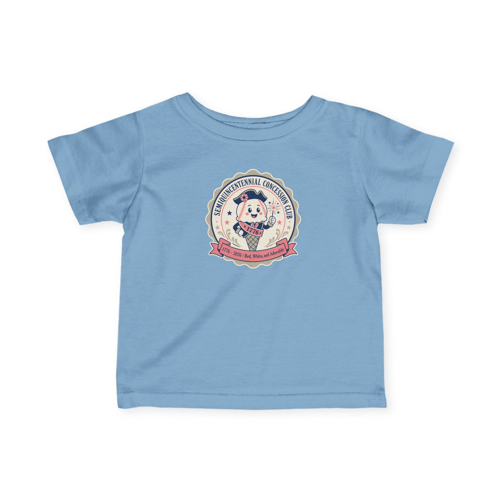 Infant Tee - Cute Vintage Semiquincentennial Concession Club Baby Shirt