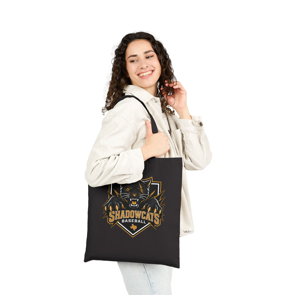 Shadowcats Baseball Cotton Tote Bag — Team Logo Canvas Tote