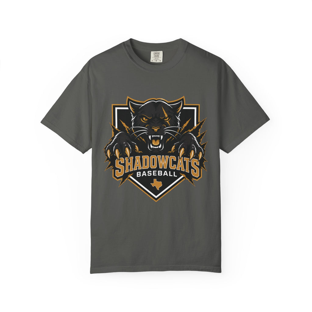 Shadowcats Baseball T-Shirt — Fierce Panther Team Logo Tee