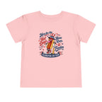 Patriotic 'Here for the Hot Dogs' Toddler Tee — 4th of July Kids Shirt